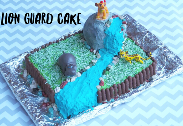 How to Make a Lion Guard Cake