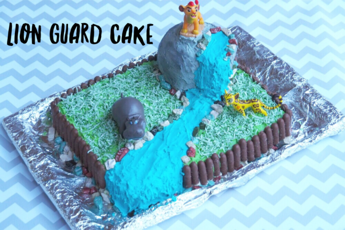 How to make a lion guard cake