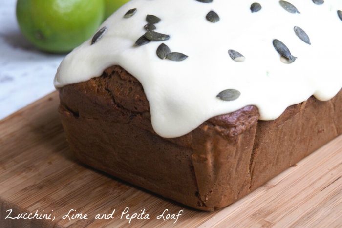 Zucchini, Lime and Pepita Loaf