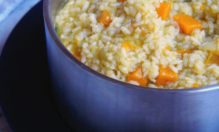 Thermomix Pumpkin and Spinach Risotto 2