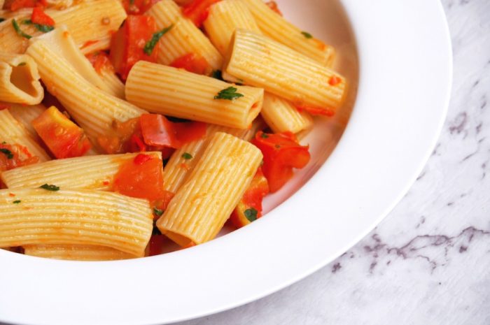 Fresh Tomato and Chilli Pasta 2