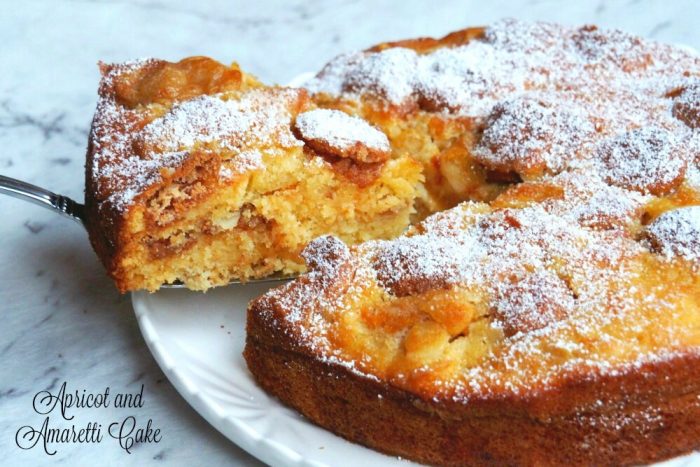 Apricot and Amaretti Cake 1