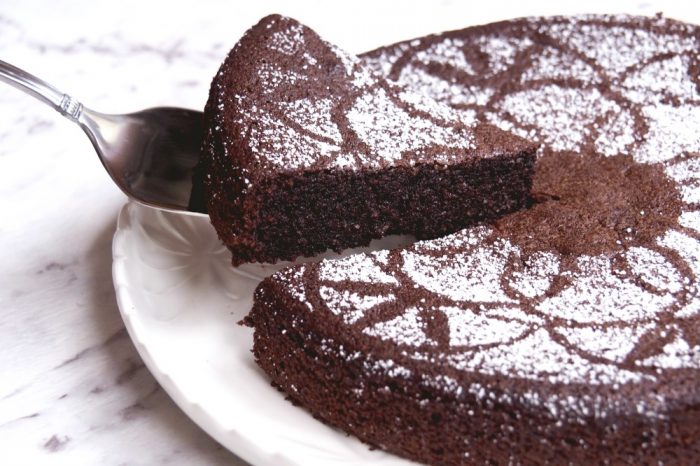 Nigellas Chocolate Olive Oil Cake 3