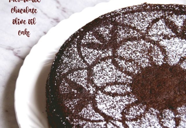 Thermomix Chocolate Olive Oil Cake