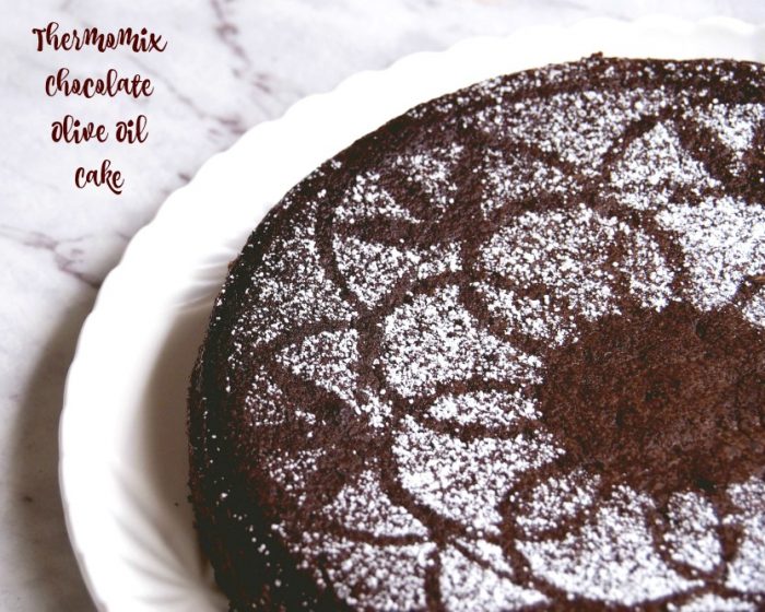 Thermomix Chocolate Olive Oil Cake