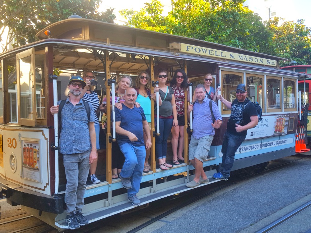 SF on Tour - cable car