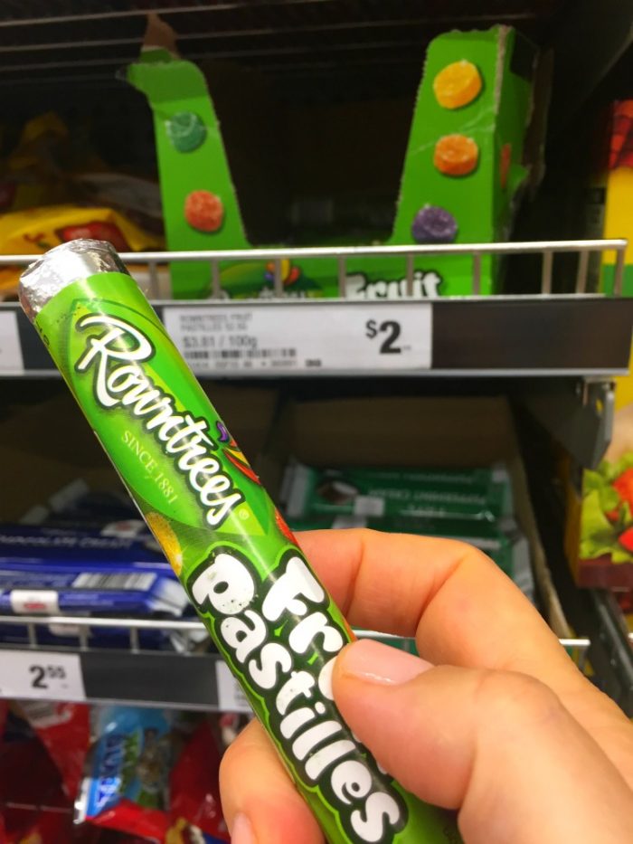 Taking stock - fruit pastilles