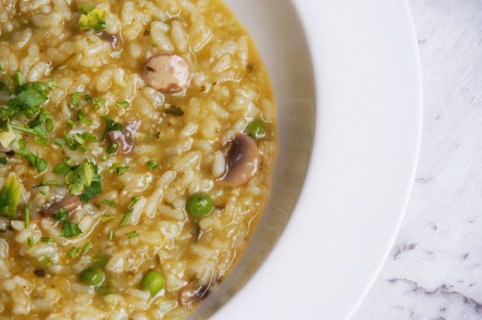 Thermomix Mushroom and Pea Risotto 3