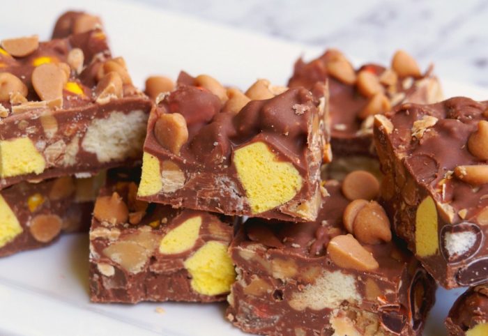 Peanut Butter and Banana Rocky Road 6