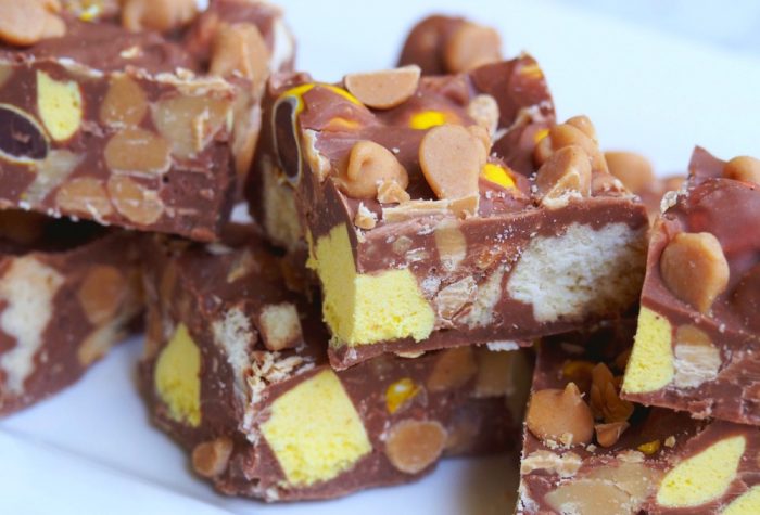 Peanut Butter and Banana Rocky Road 4