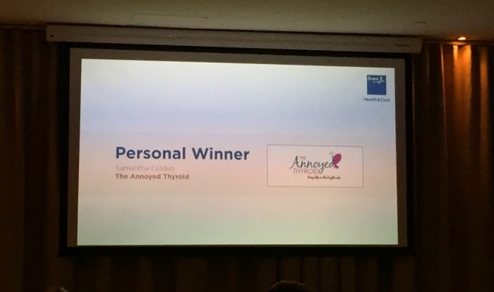 Bupa Blog Awards 1