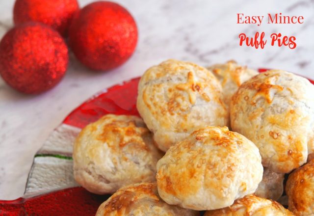 Easy Mince Puff Pies