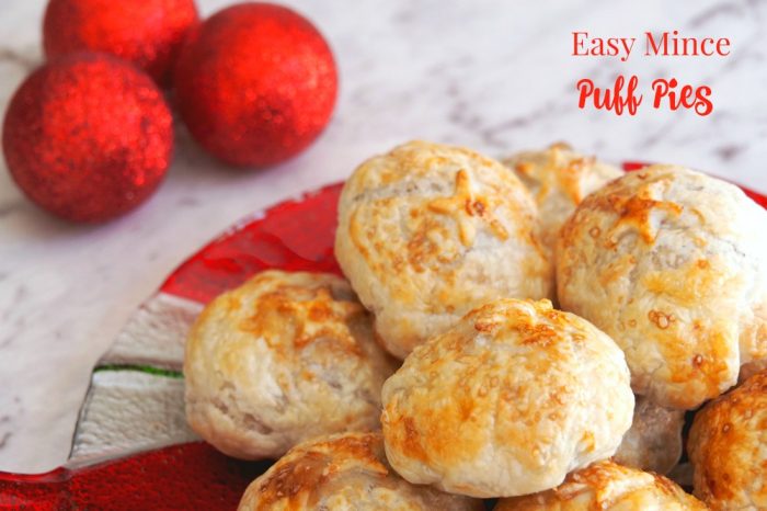 Easy Mince Puff Pies