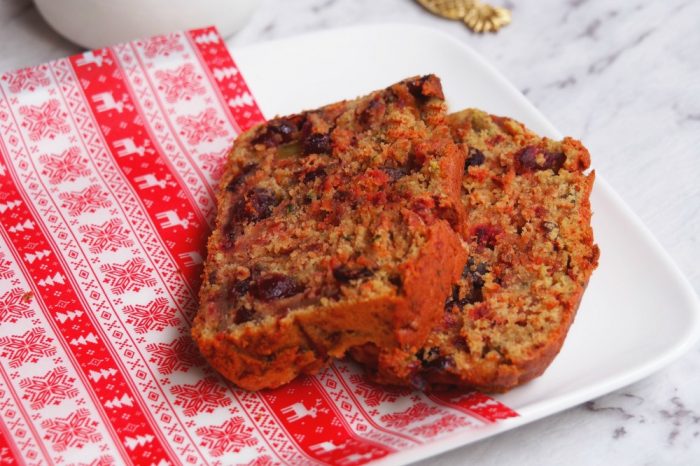 Beetroot, Cranberry and Zucchini Loaf 4