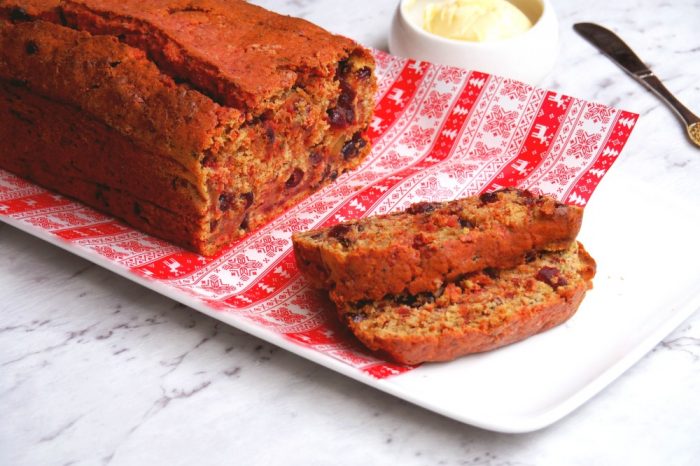 Beetroot, Cranberry and Zucchini Loaf 2