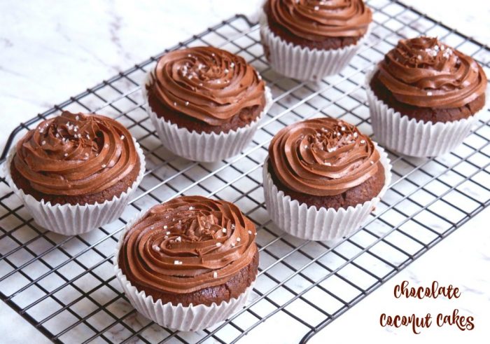 Chocolate Coconut Cakes