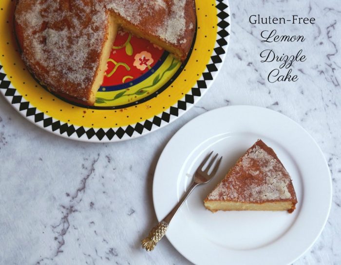 gluten free lemon drizzle cake