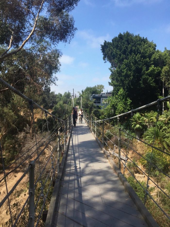 10 things to see and do in San Diego - Spruce Street Suspension Bridge