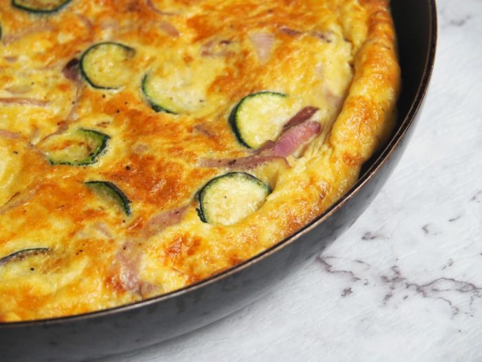 Zucchini frittata 2