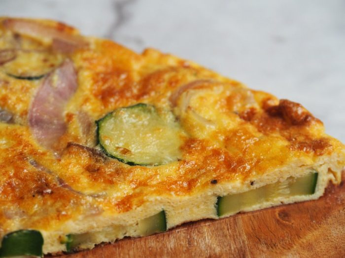 Zucchini frittata 3