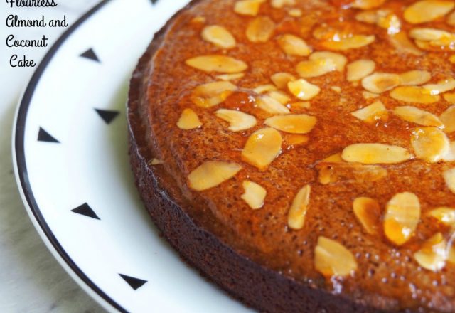 Flourless Coconut and Almond Cake