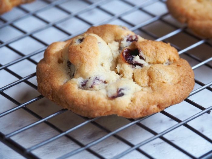 Gooey Chocolate and Cranberry Cookies 3