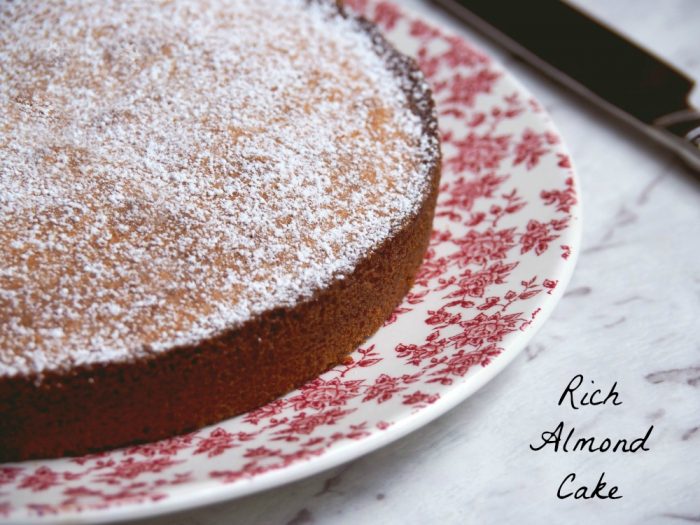 Rich Almond Cake