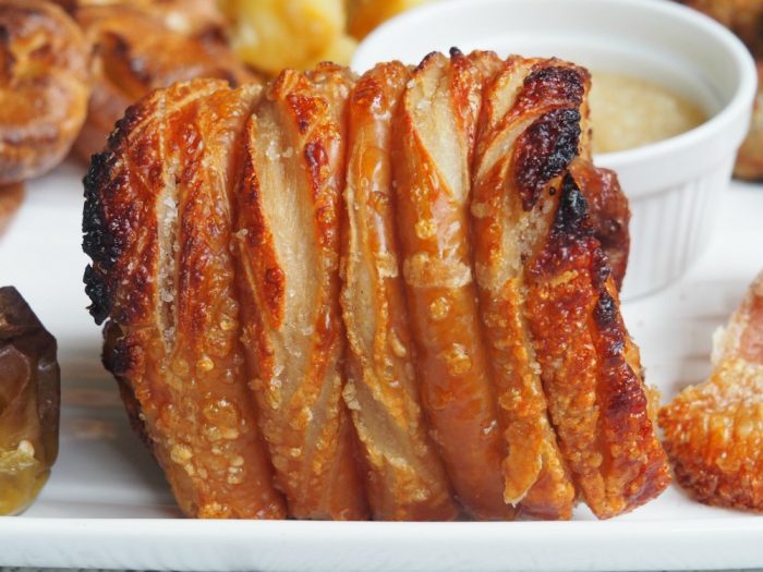 Roast Shoulder of Pork with Apple Sauce 2
