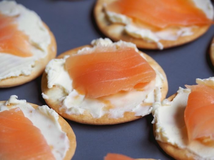 Smoked Salmon Canapes 3