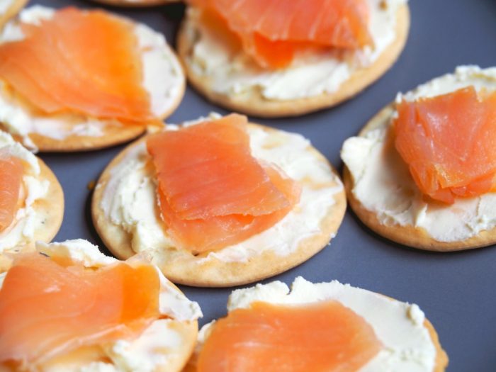 Smoked Salmon Canapes 2