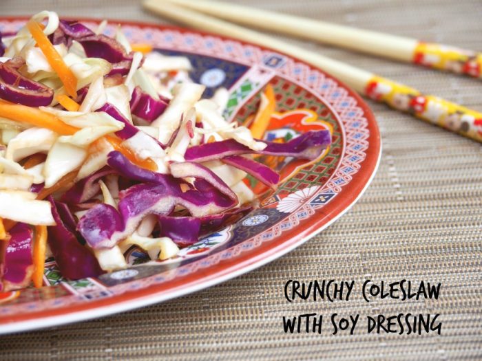 Asian Coleslaw with Soy Dressing 1