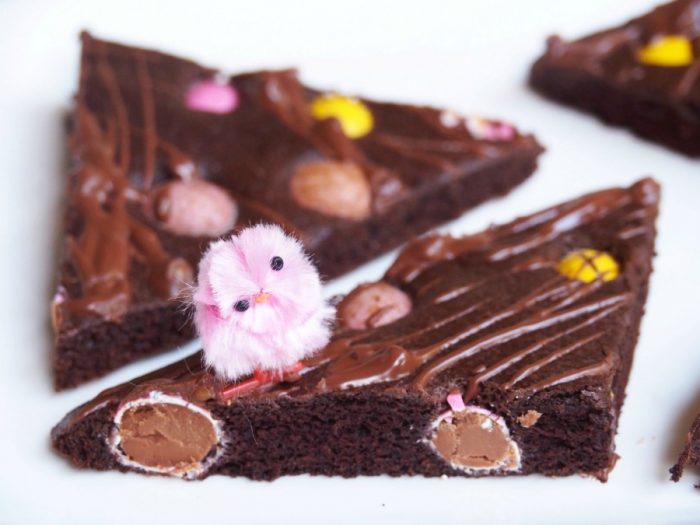 Easter Brownie Bark 4