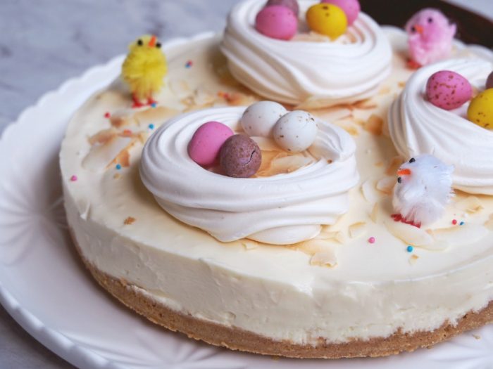 No Bake Easter Cheesecake 3