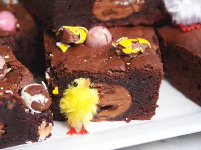 Salted Caramel and Mini Egg Brownies 5