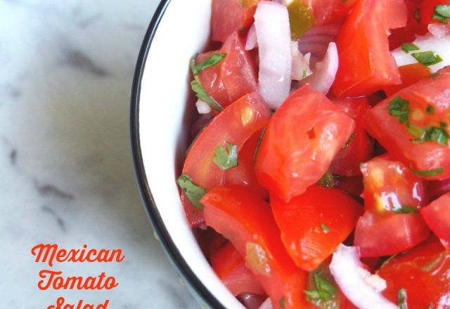 Meatless Monday – Mexican Tomato Salad