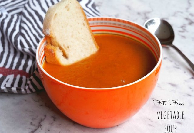 Fat Free Vegetable Soup