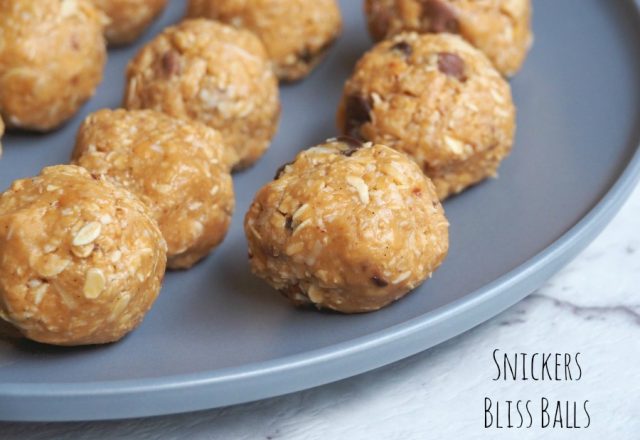 Snickers Bliss Balls