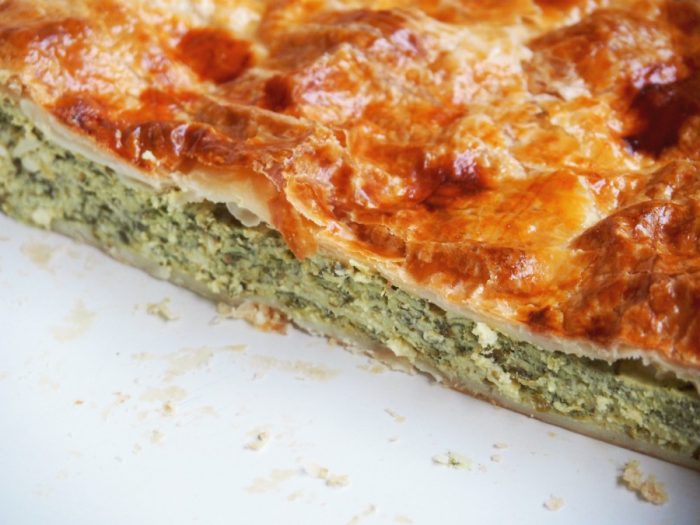 Easy Spinach Ricotta and Feta Pie 4