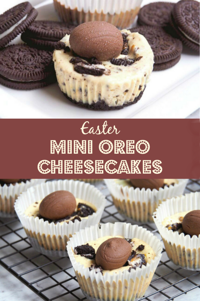 Oreo mini cheesecake