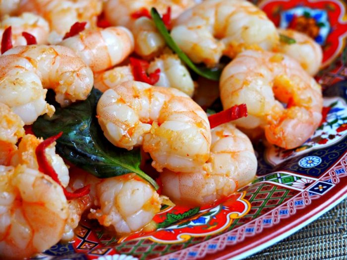 Chilli Basil Prawn Stir Fry 3