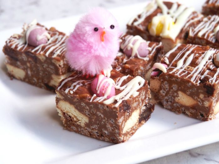 Easter Chocolate Fridge Cake