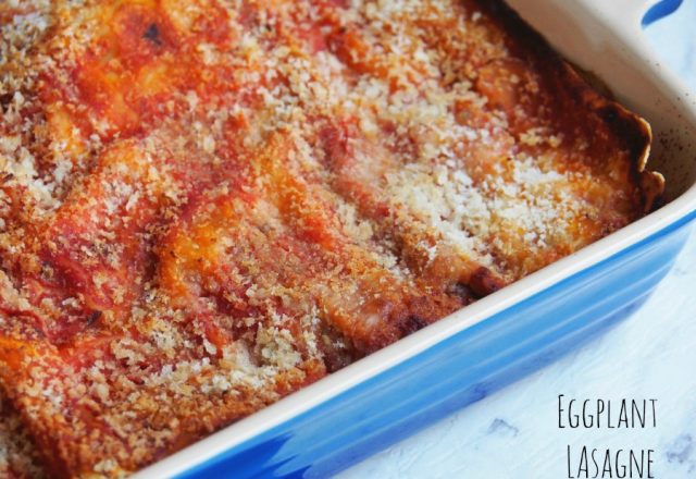 Meatless Monday – Eggplant Lasagne