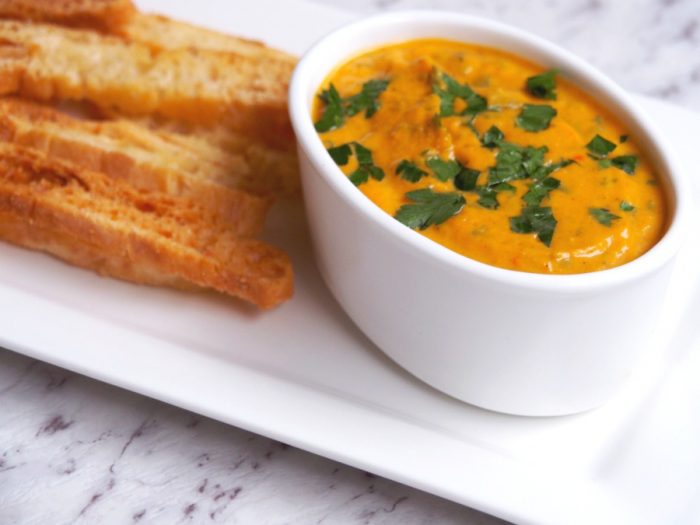 Luce's Pumpkin Dip with Turkish Breadsticks 3