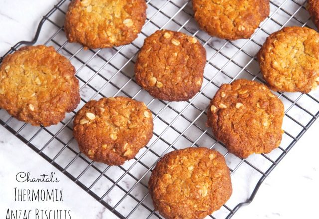 Chantal’s Thermomix ANZAC Biscuits