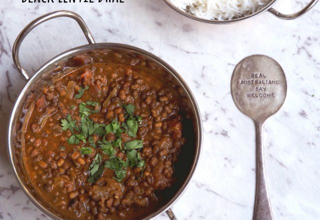 Meatless Monday – Slow Cooker Black Lentil Dhal