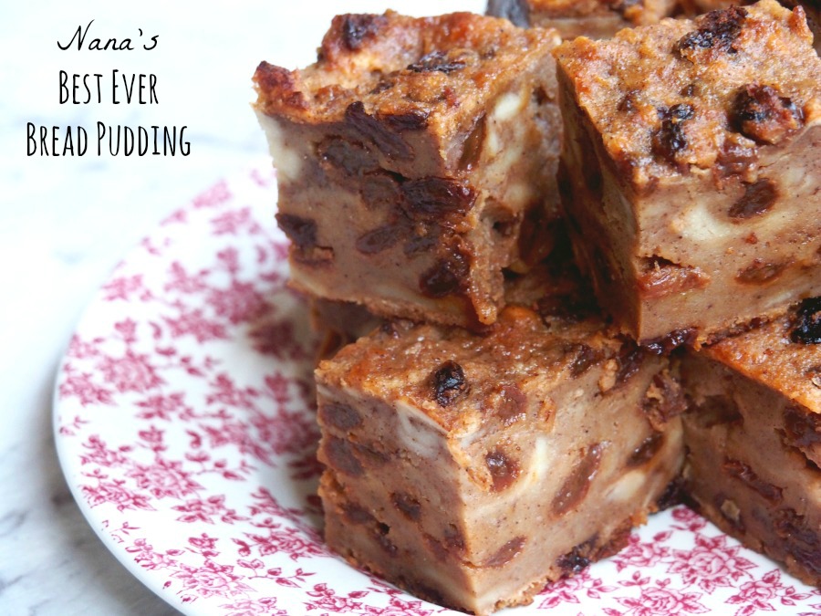 Nana's Best Ever Bread Pudding 5