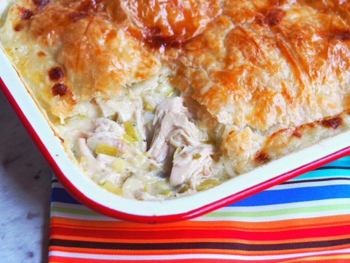 Slow Cooker Chicken and Leek Pie 4