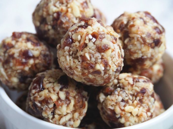 coconut and lime bliss balls