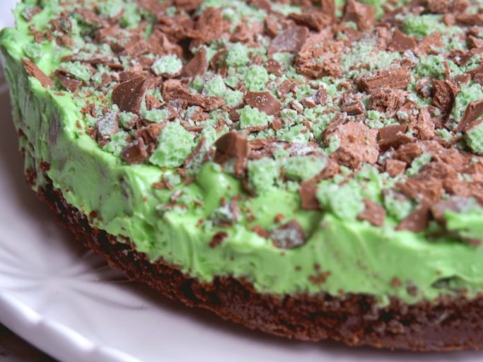 Choc Mint Cheesecake 1