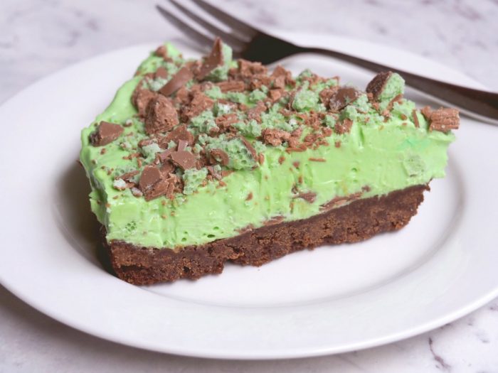 Choc Mint Cheesecake 5